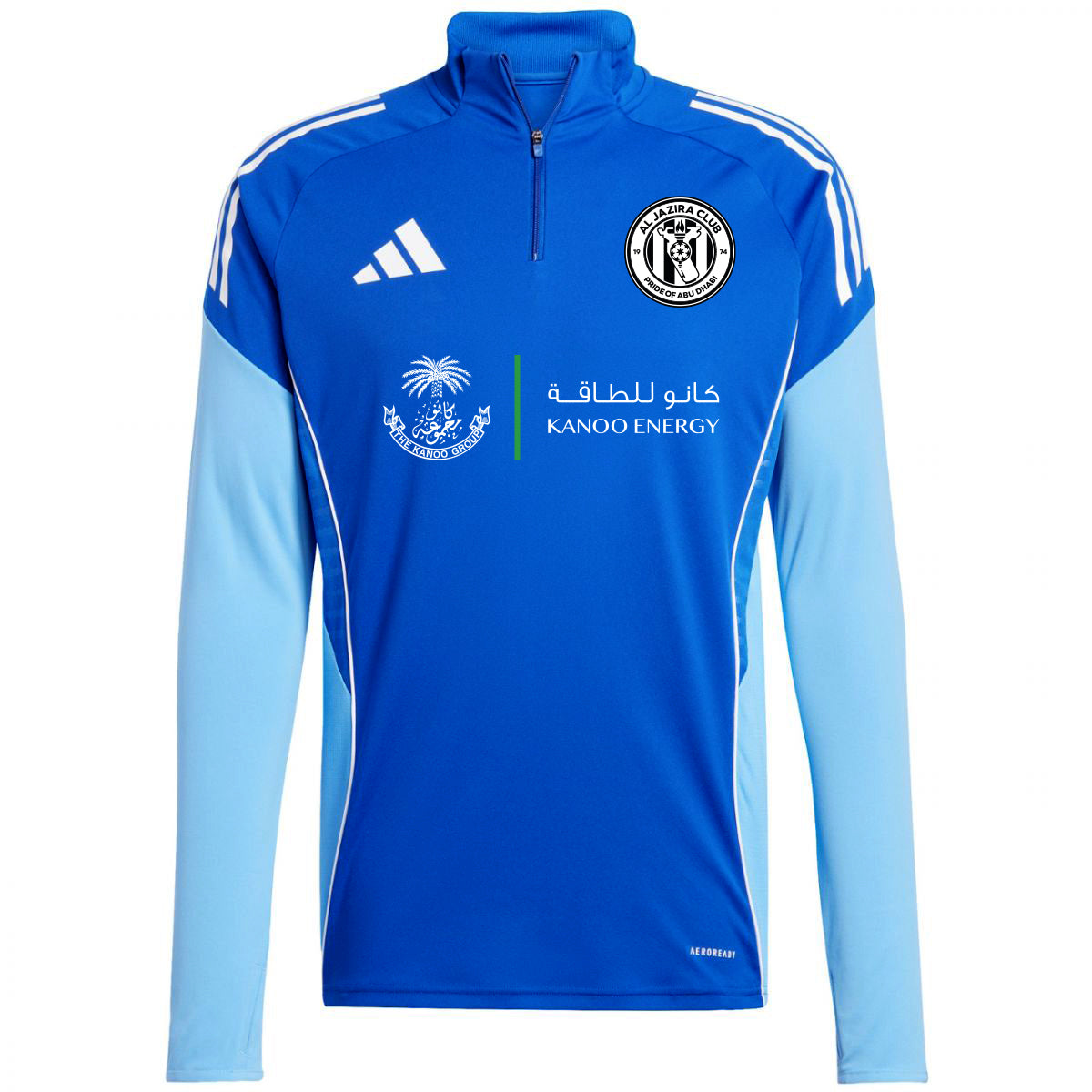 Half-zip Adidas Training Jacket Blue